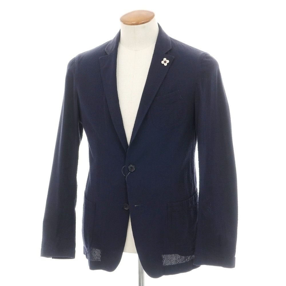 中古】ラルディーニ LARDINI コットン シアサッカー 3B テーラード