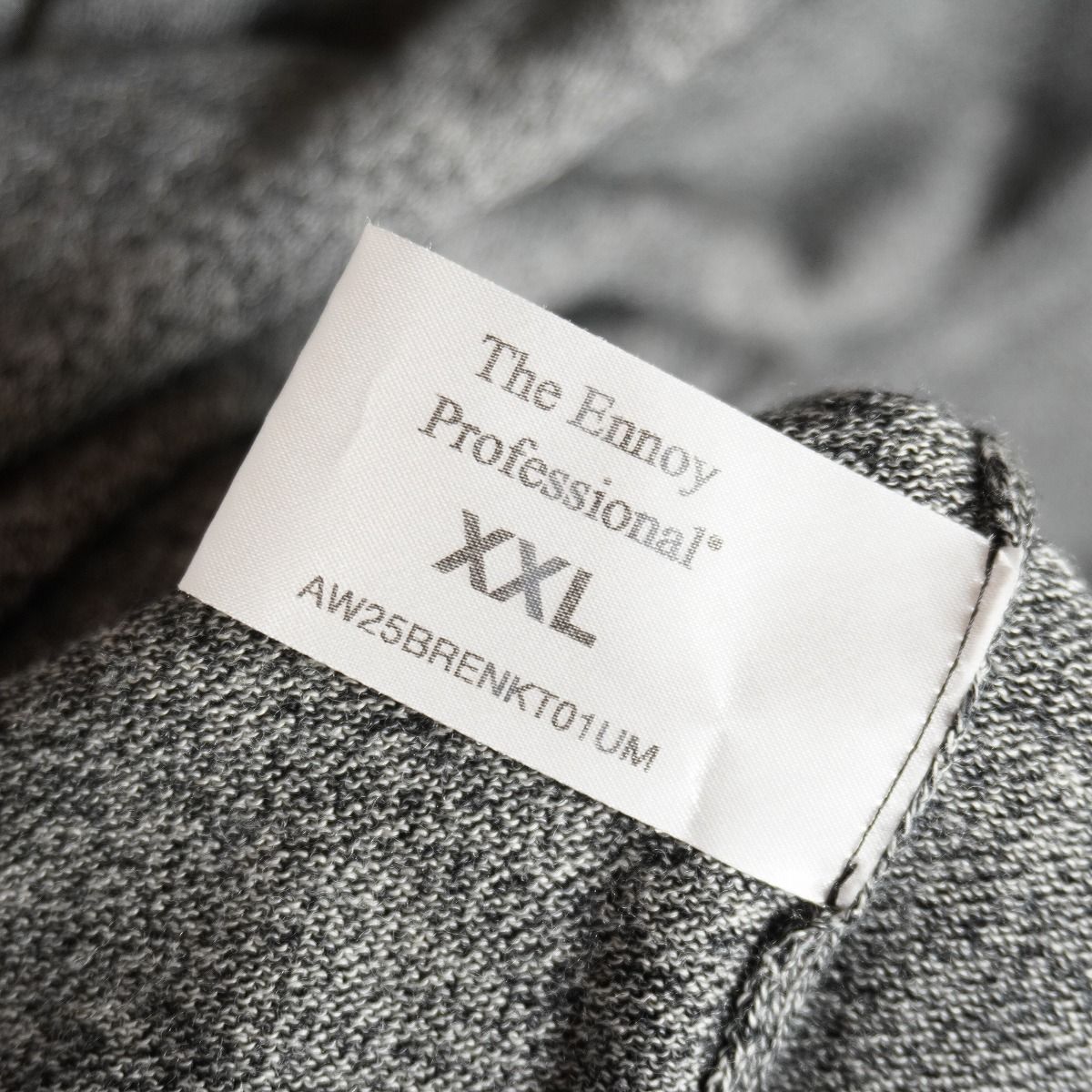 美品 25AW ENNOY エンノイ MERINO WOOL SWEATER メリノ ウール ニット 