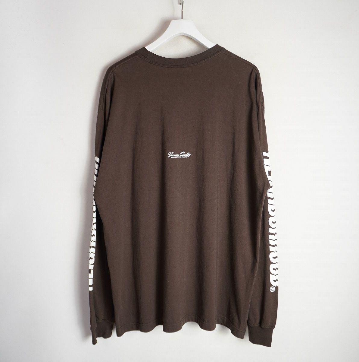 NEIGHBORHOOD 25AW NH.TEE LS-1 ネイバーフッド グレー 長袖Tシャツ