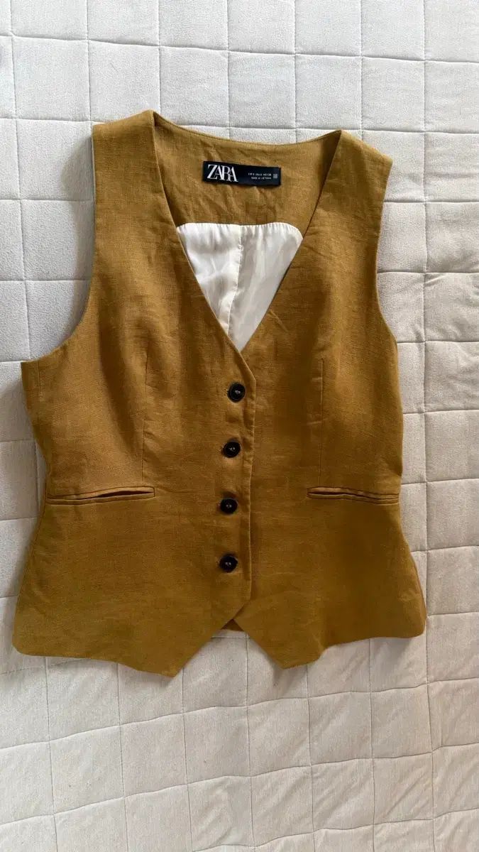 ZARA リネン ベスト パンツ セットアップ S 6,735円