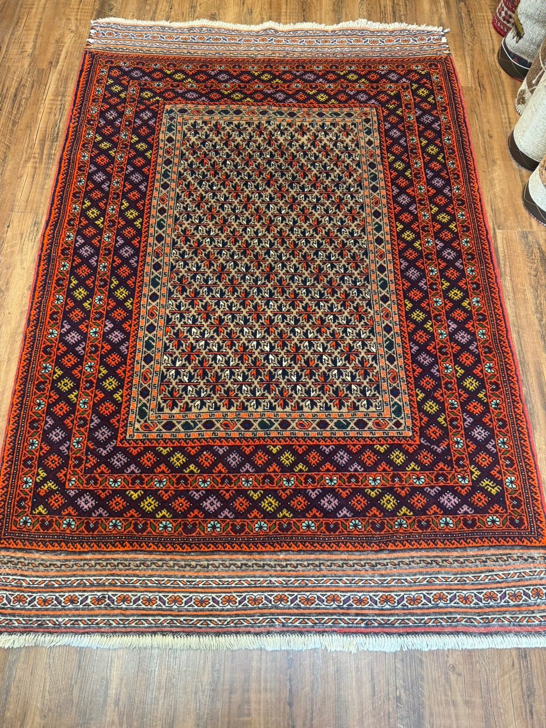 新品 手織り ペルシャ絨毯 トライバルラグ バルーチ - メルカリ