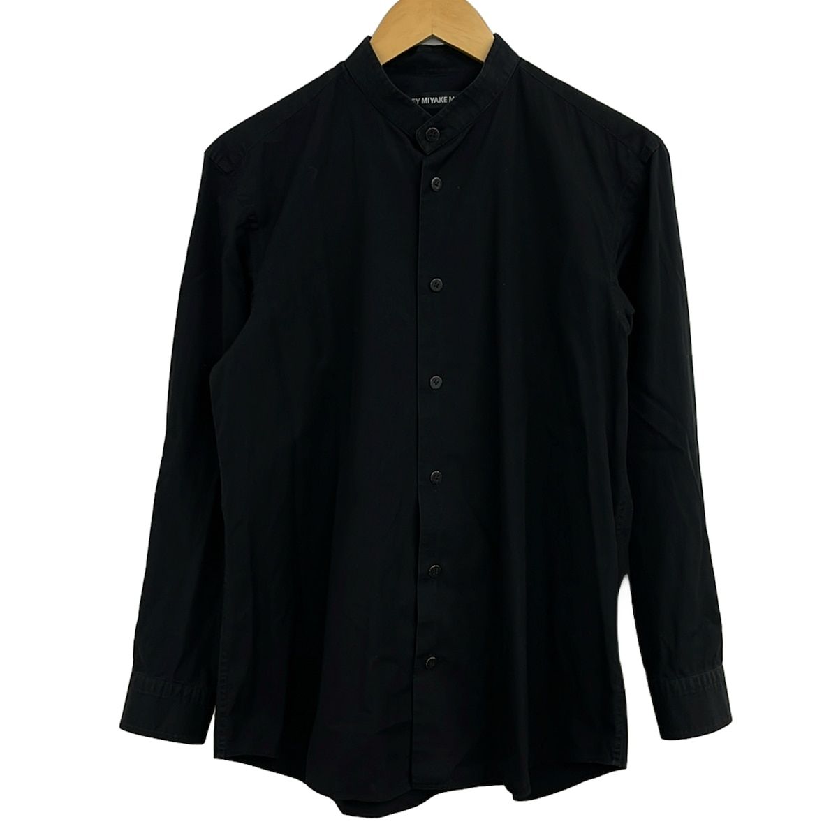 ISSEY MIYAKE MEN(イッセイミヤケメン) 長袖シャツ サイズ2 M メンズ - 黒
