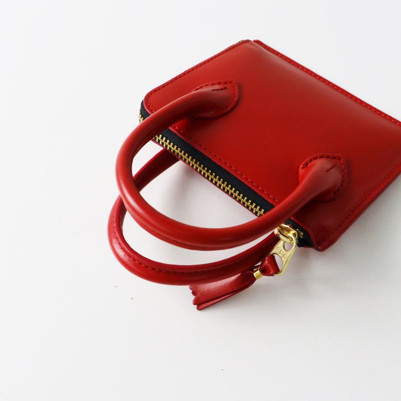 未使用品 コムデギャルソン COMME des GARCONS カウレザー コイン
