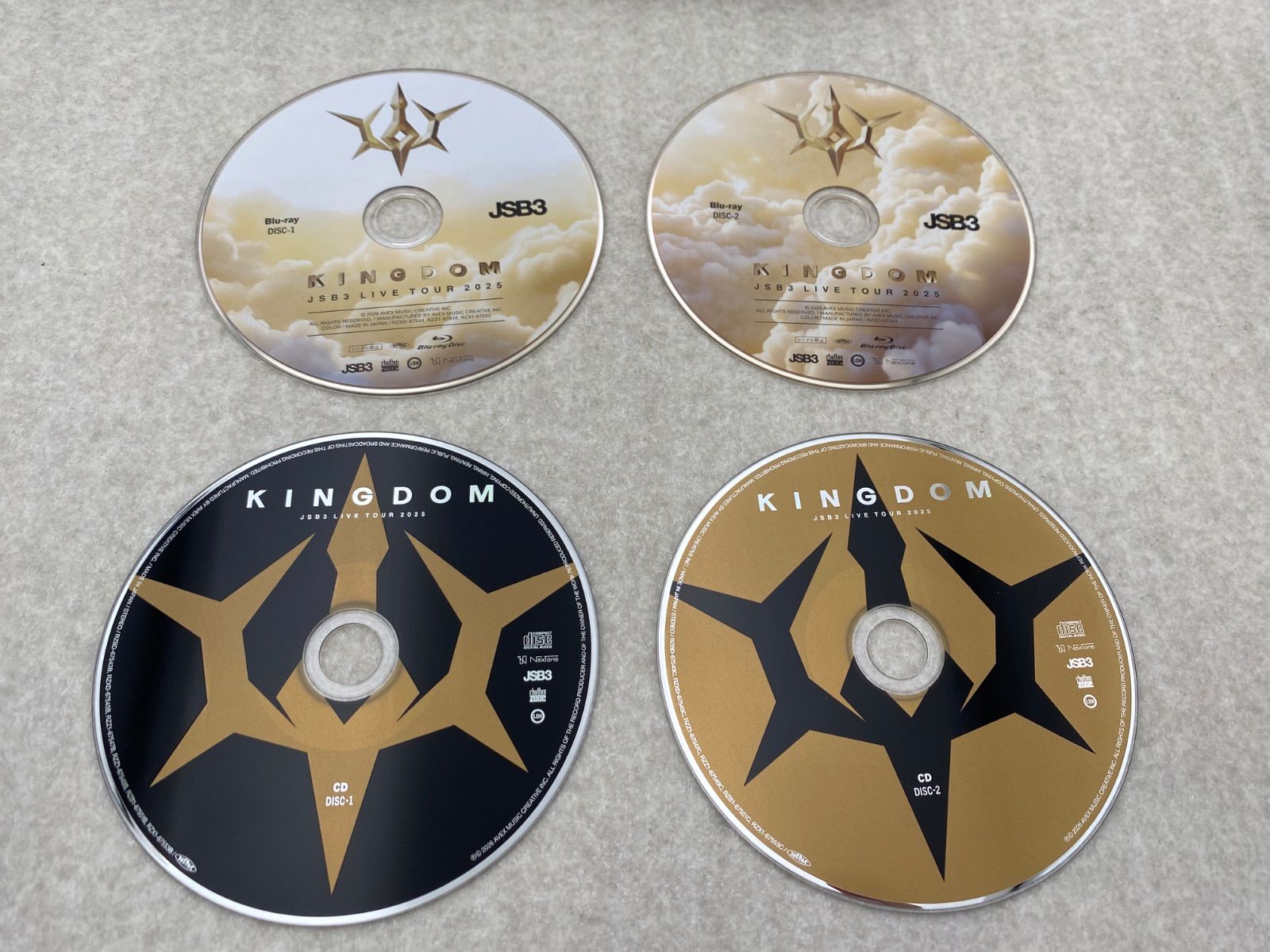 ◇三代目 J SOUL BROTHERS LIVE TOUR 2025“KINGDOM” 0014163702 Blu