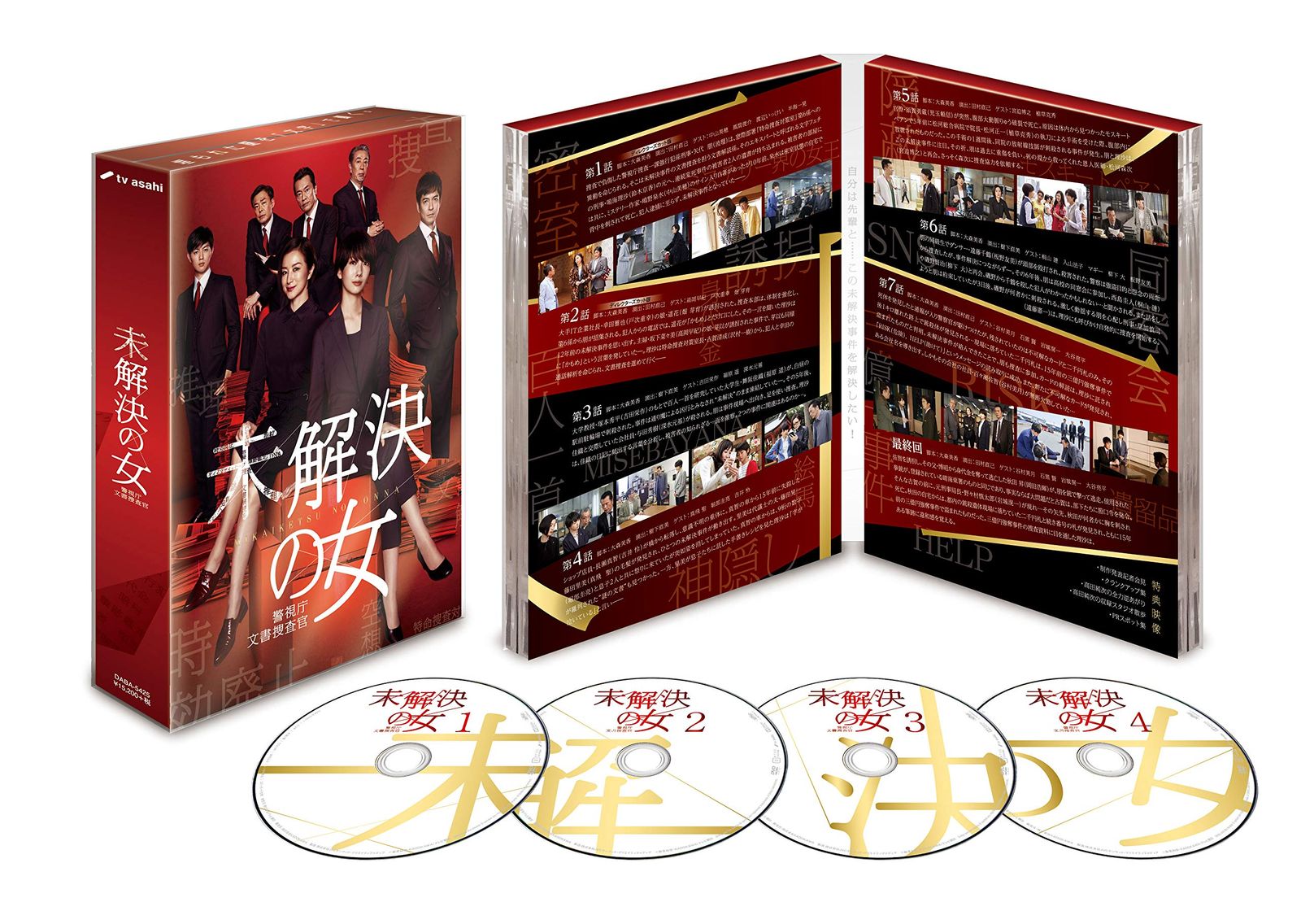 未解決の女 警視庁文書捜査官 DVD-BOX