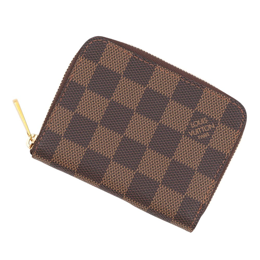 ルイヴィトン コインケース ダミエ・エベヌ ジッピー・コインパース N63070 LOUIS VUITTON ヴィトン 財布 小銭入れ