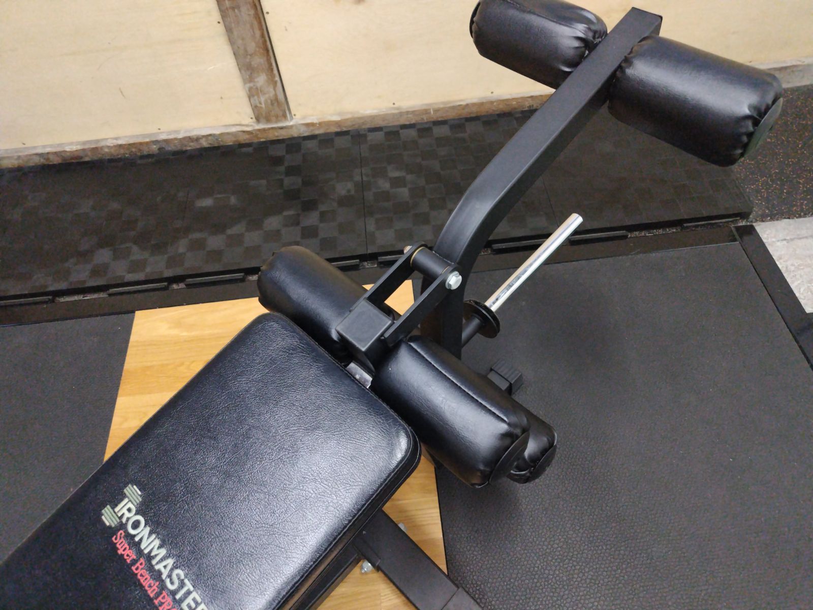 中古】IRONMASTER スーパーベンチ用アタッチメント「レッグ