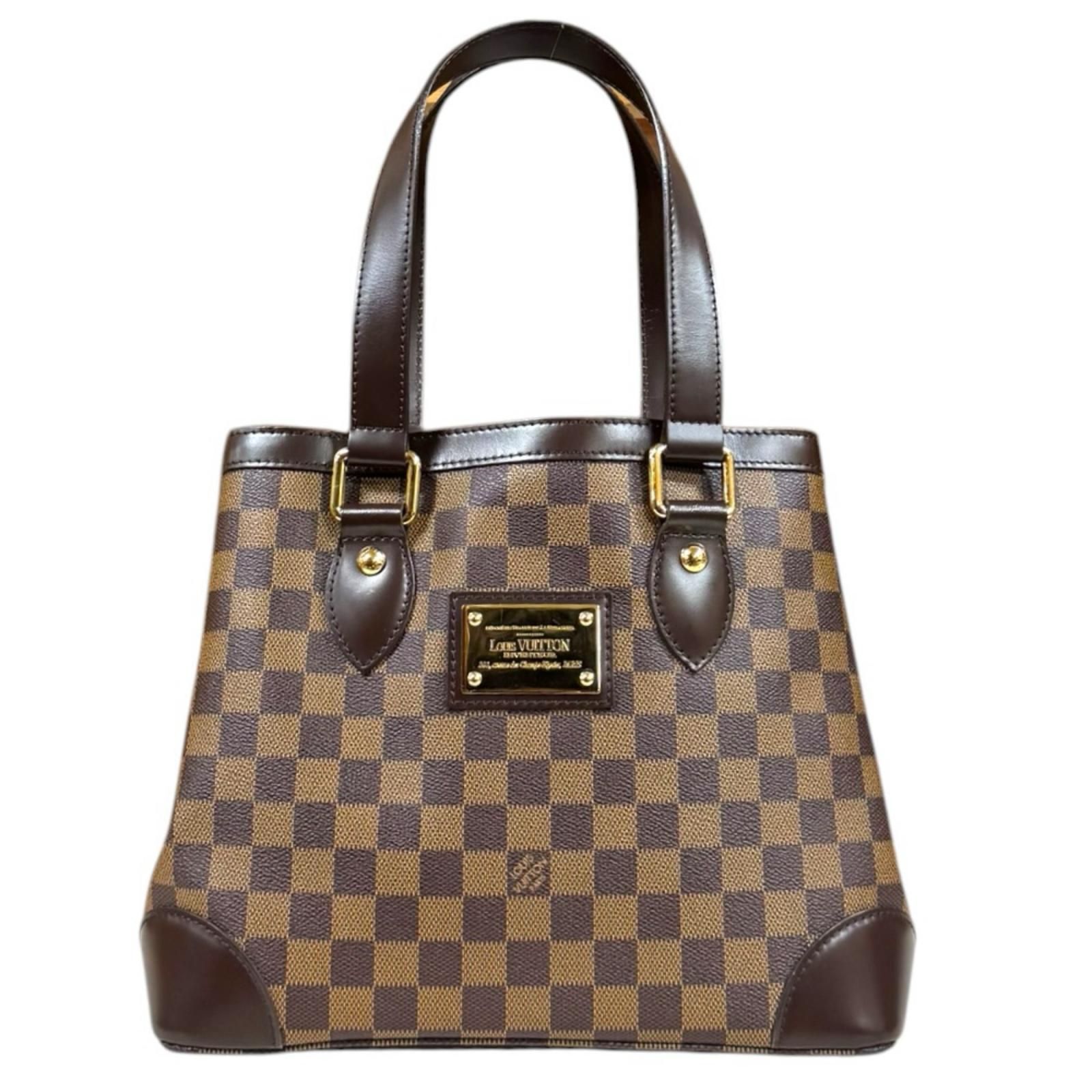 ルイヴィトン ハムステッドPM ダミエ ハンドバッグ ダミエキャンバス N51205 ブラウン レディース LOUIS VUITTON 中古 ルイヴィトン ルイ ヴィトン