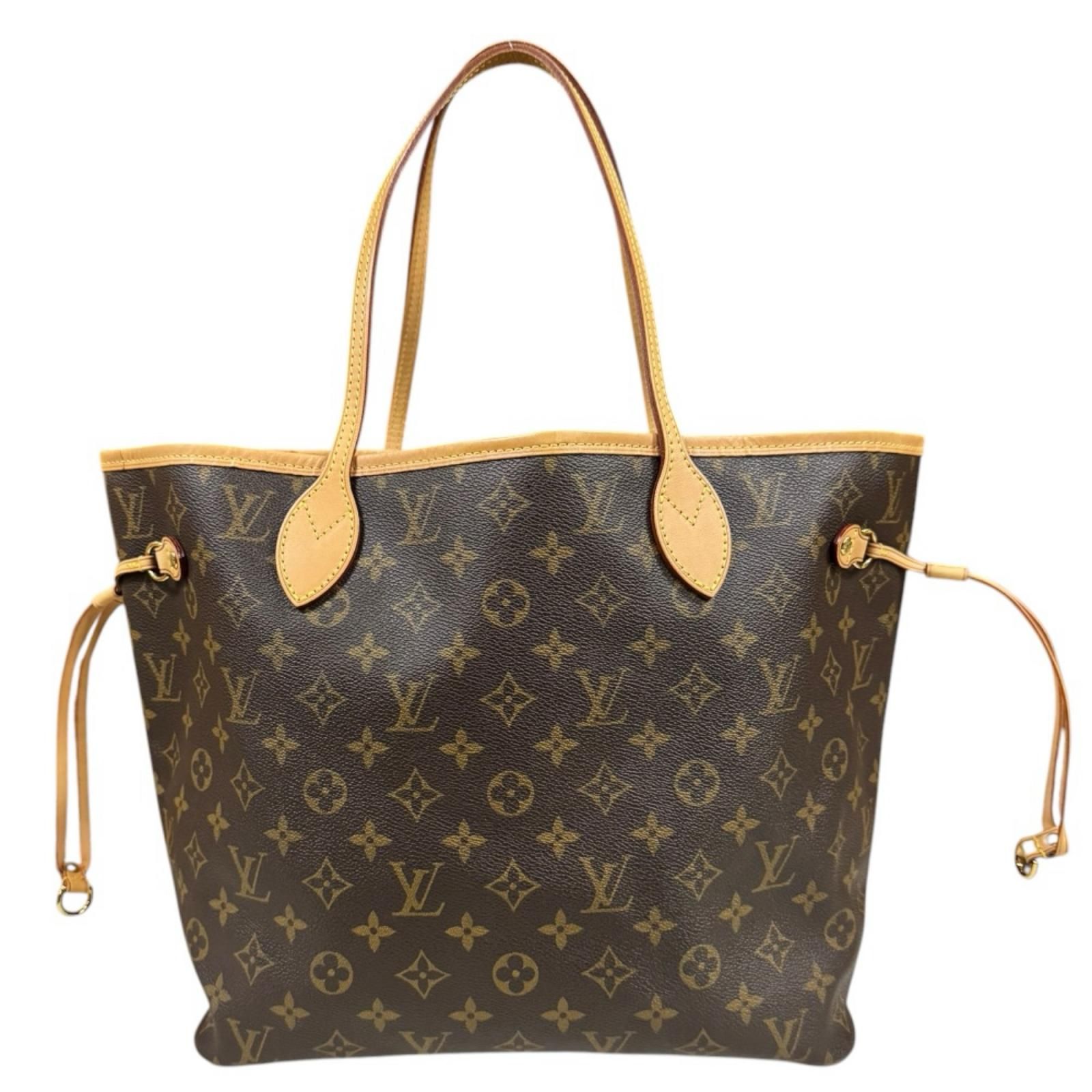 ルイヴィトン ネヴァーフルMM モノグラム トートバッグ モノグラムキャンバス M40156 ブラウン レディース LOUIS VUITTON 中古 ルイヴィトン ルイ ヴィトン