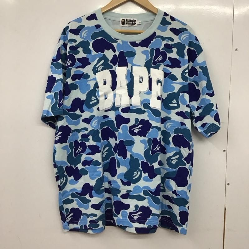 A BATHING APE アベイシングエイプ Tシャツ 半袖 半袖カットソー プリントTシャツ クルーネックカットソー