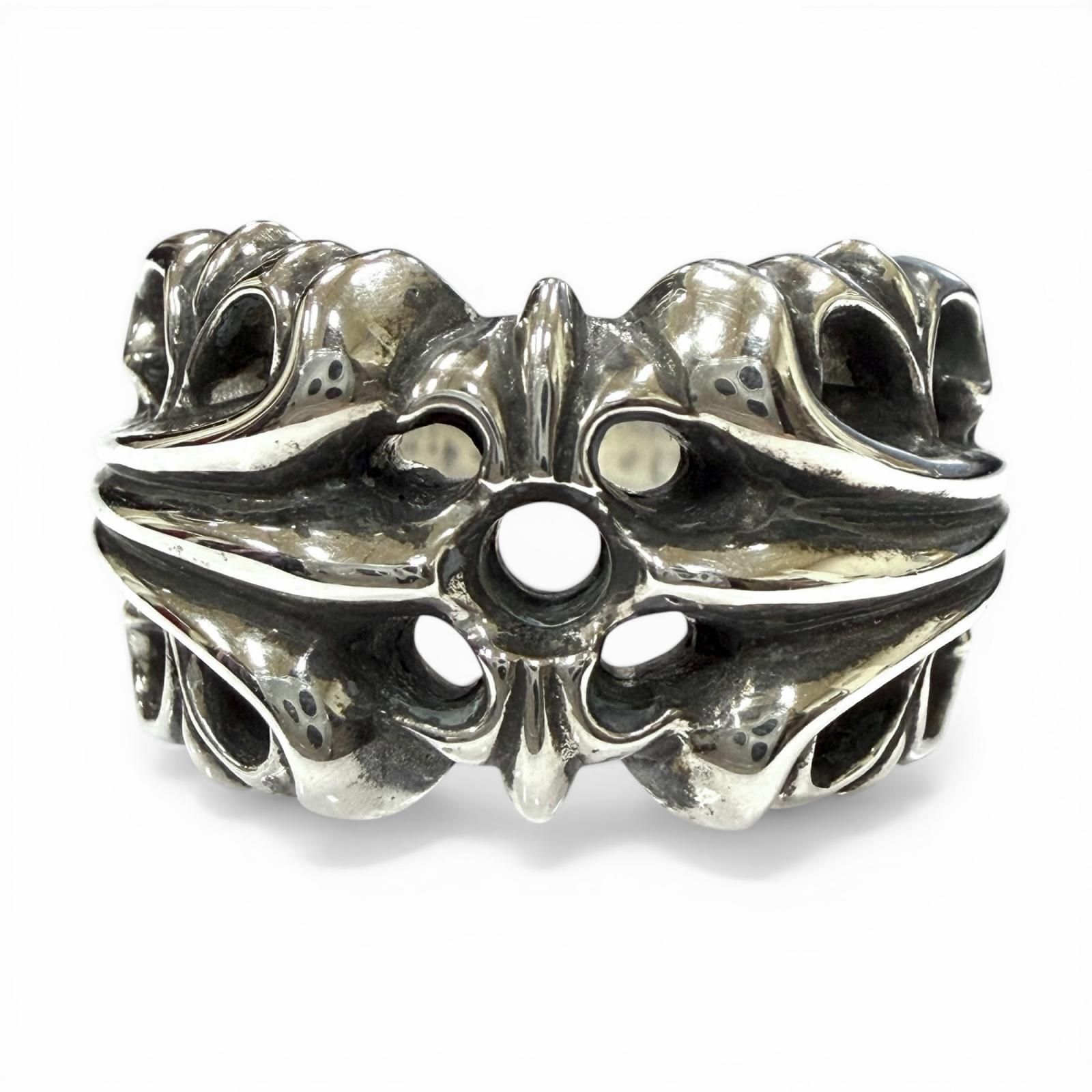 極美品◇CHROME HEARTS クロムハーツ K&T SV925 KTリング・指輪 