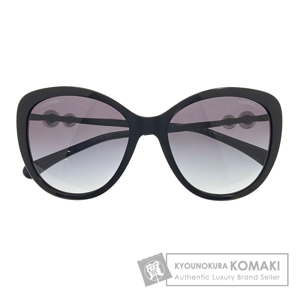 CHANEL シャネル フェイクパール サングラス プラスティック レディース [中古]