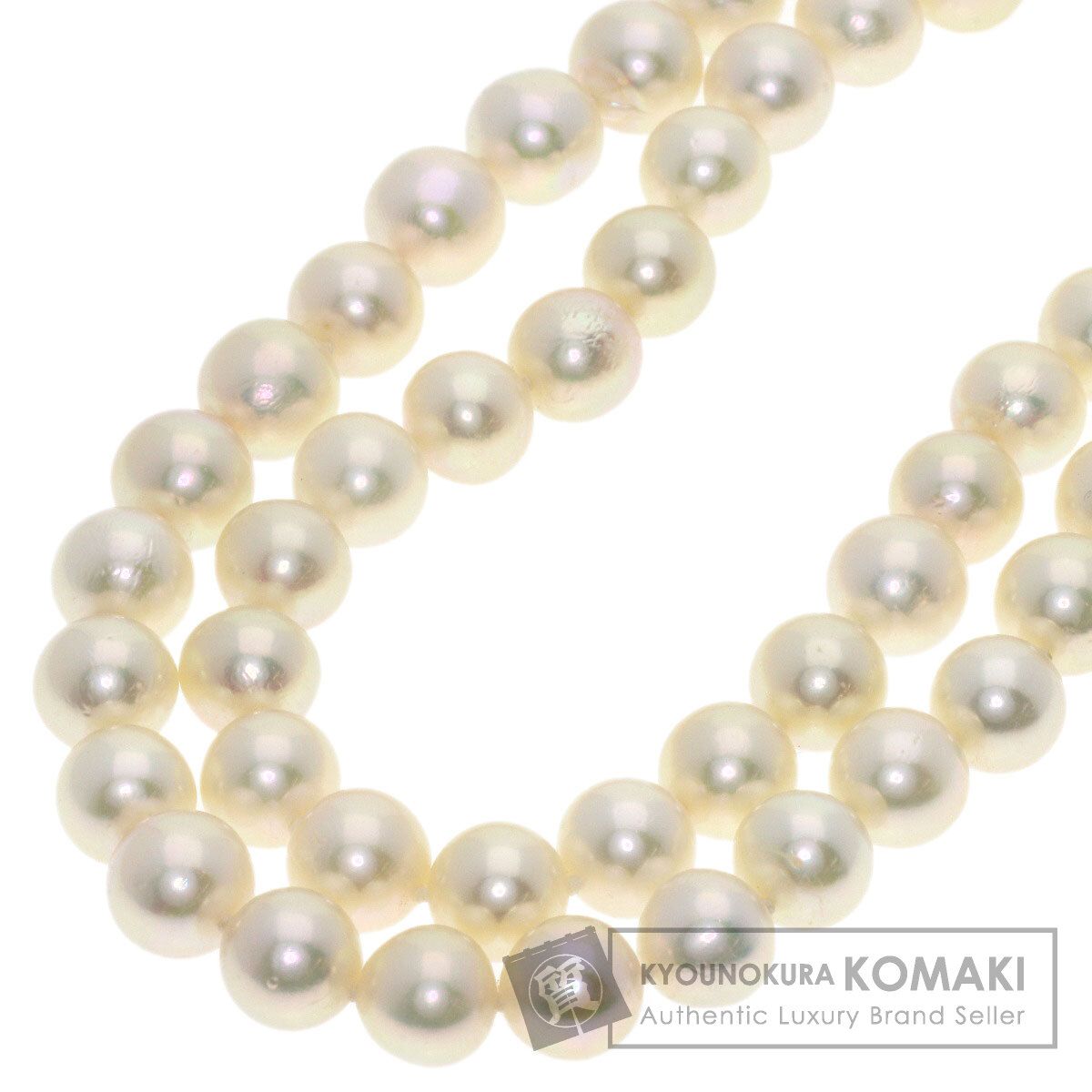 TASAKI タサキ パール 真珠 2連 ネックレス SV レディース [中古]