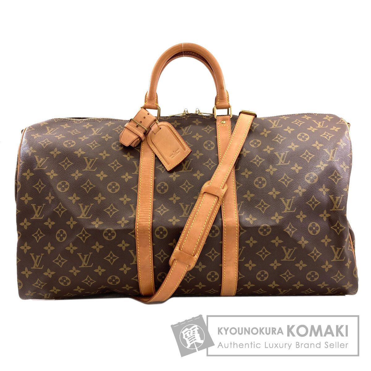 LOUIS VUITTON ルイヴィトン M41414 キーポル55 バンドリエール ボストンバッグ モノグラムキャンバス レディース [中古]