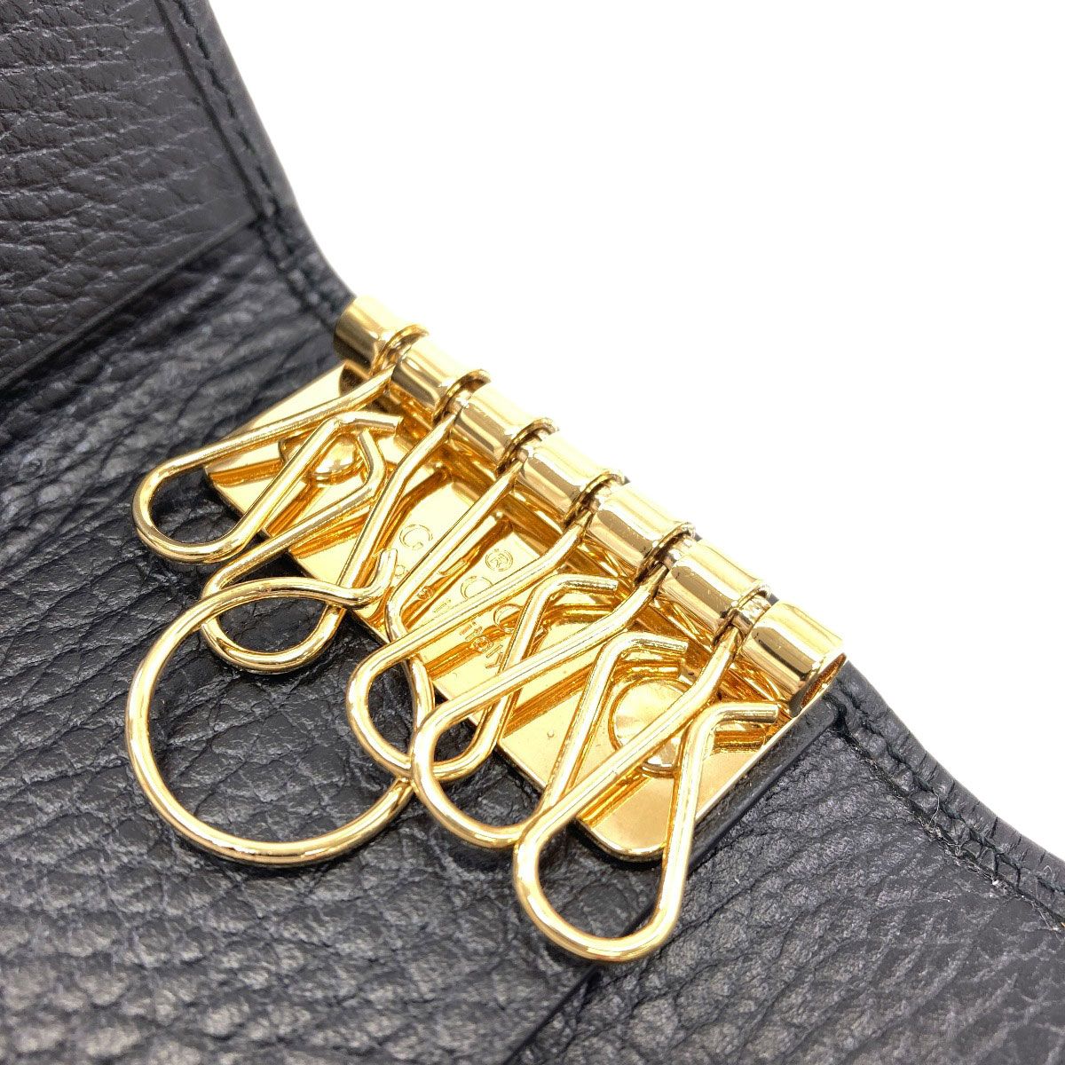 GUCCI グッチ 735807 GGマーモント キーケース レザー レディース
