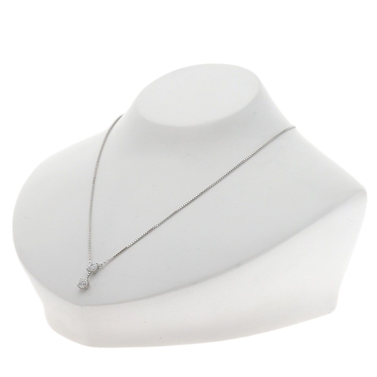 TASAKI タサキ ダイヤモンド ネックレス PT900 PT850 レディース [中古 