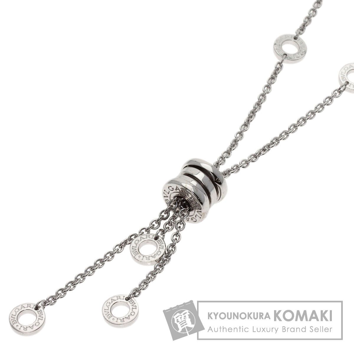 BVLGARI ブルガリ B-zero1 ビーゼロワン エレメント ネックレス K18WG レディース [中古]