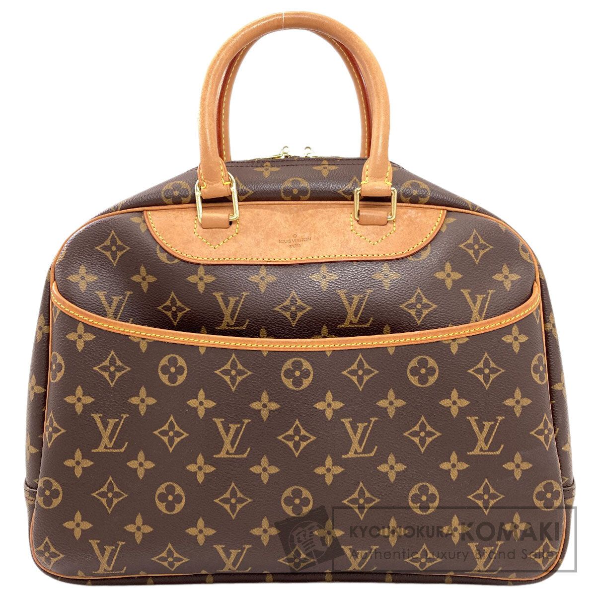 LOUIS VUITTON ルイヴィトン M47270 ドーヴィル ハンドバッグ モノグラムキャンバス レディース [中古]