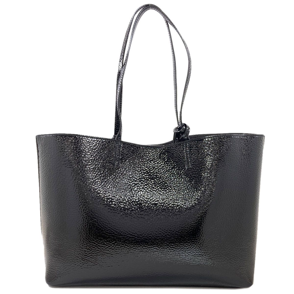 Jimmy Choo ジミーチュウ ロゴ トートバッグ パテントレザー