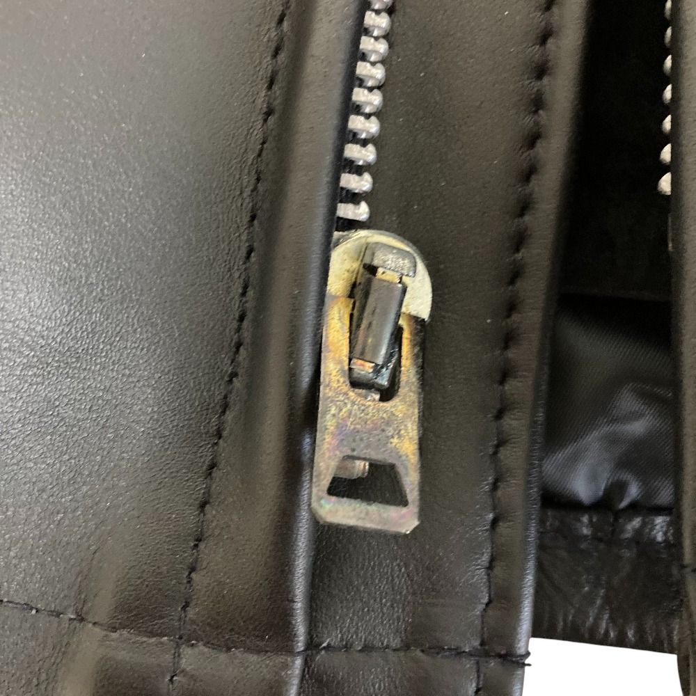 良品 Schott ショット 641 ライナーボア付き レザーシングルライダース