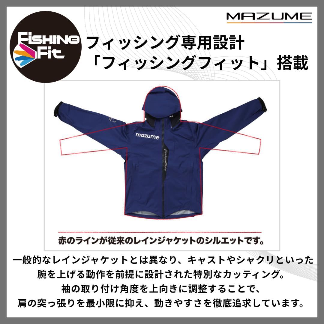 mazume コアレインスーツ MZRS-820 ブラック 3L - メルカリ