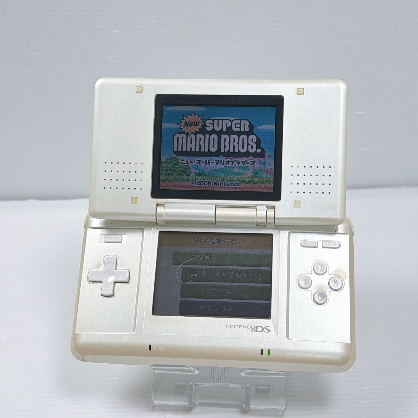 訳あり品 ニンテンドー DS 初代DS ピュアホワイト 遊べるセット ds DS