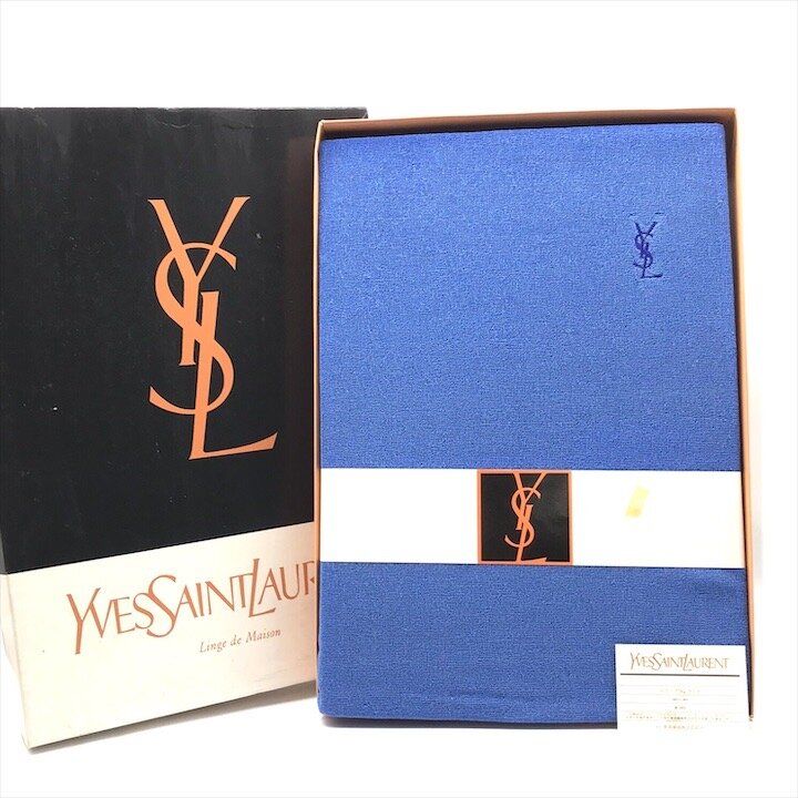 ☆未使用☆ イヴ・サンローラン　タオルケット 未使用保管品 YVES SAINT LAURENT イヴサンローラン タオルケット 生活