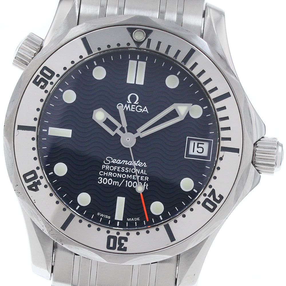 オメガ OMEGA 2552.80 シーマスター ダイバー 300M デイト 自動巻き ボーイズ _955006
