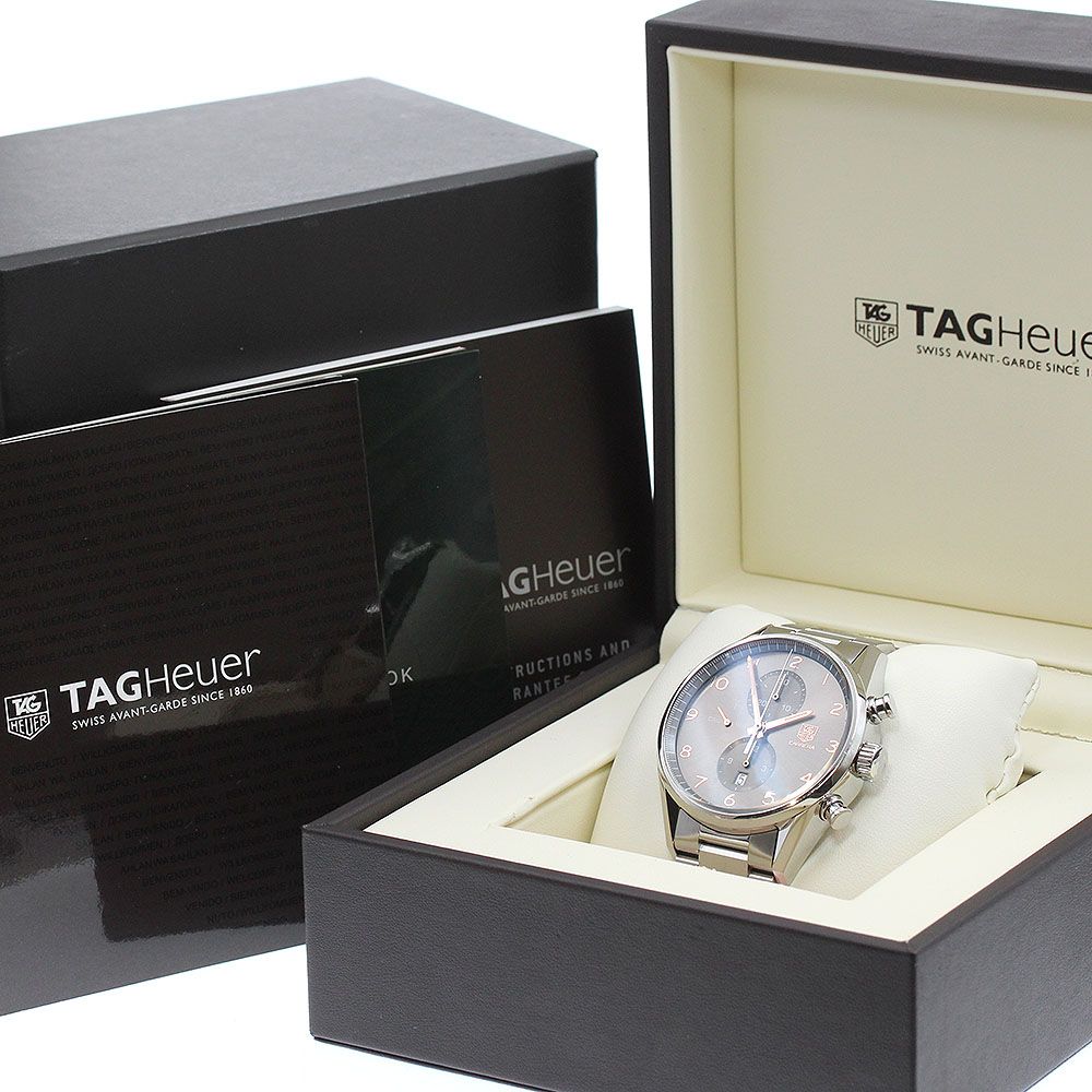 タグホイヤー TAG HEUER CAR2013-0 カレラ クロノグラフ キャリバー1887 自動巻き メンズ 箱付き_960158 タグホイヤー TAG HEUER CAR2013-0 カレラ クロノグラフ キャリバー