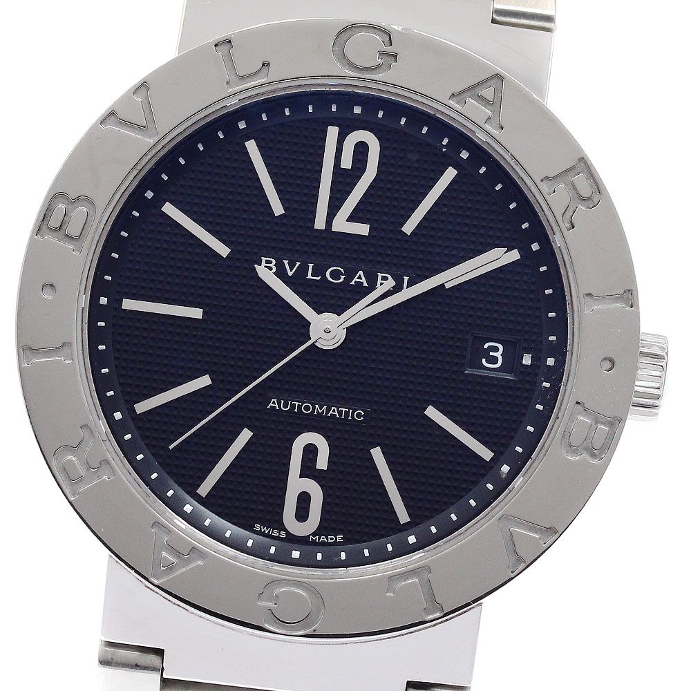 ブルガリ BVLGARI BB38SS ブルガリブルガリ デイト 自動巻き メンズ 保証書付き_952324
