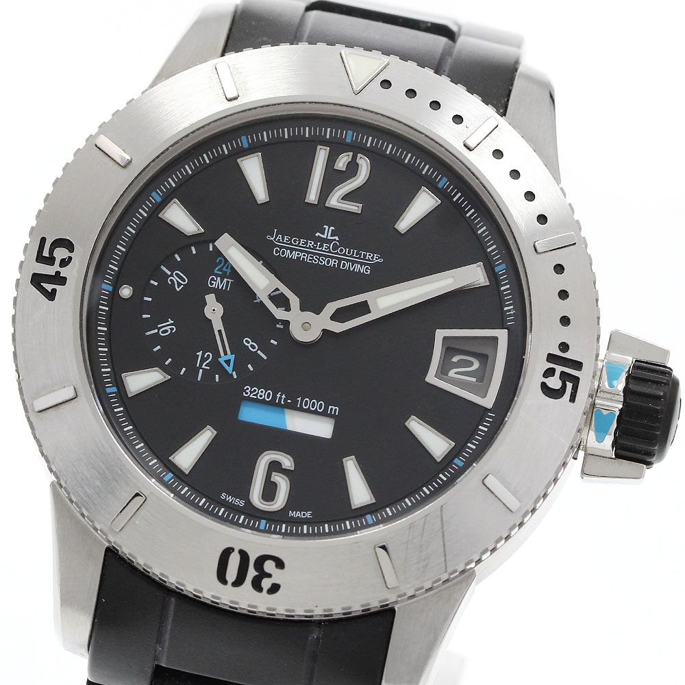 ジャガー・ルクルト JAEGER-LECOULTRE 160.T.05/Q187T770 マスターコンプレッサー ダイビング GMT 1500本限定 自動巻き メンズ _963313