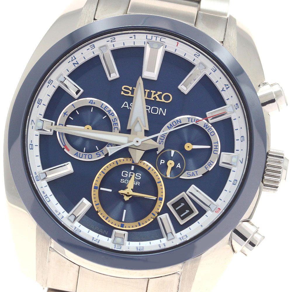 セイコー SEIKO SBXC045/5X53-0AT0 アストロン ノバク・ジョコビッチ 2020 限定モデル GPS ソーラー電波 メンズ 良品 箱・保証書付_964922