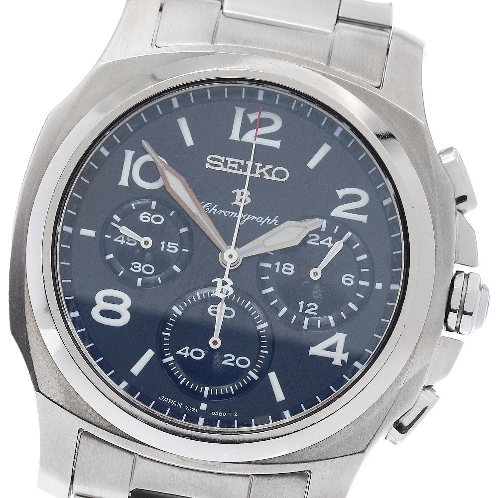 セイコー SEIKO SAGJ001/7J21-0AA0 ブライツ クロノグラフ クォーツ メンズ 保証書付き_959825