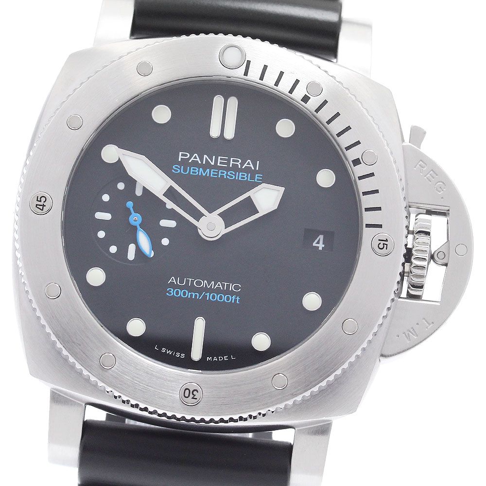 パネライ PANERAI PAM00973 サブマーシブル デイト スモールセコンド 自動巻き メンズ 箱・保証書付き_643272