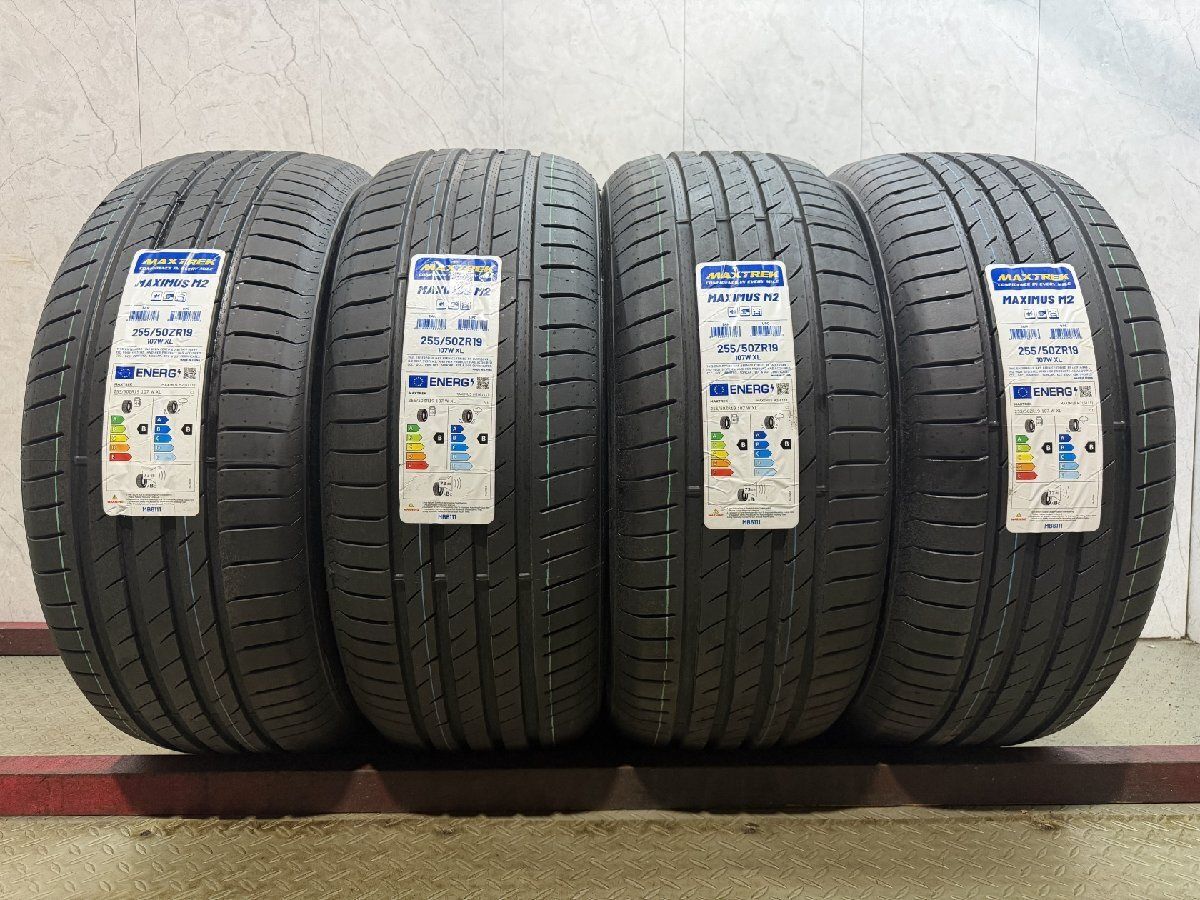 新品】2026年製 MAXTREK MAXIMUS M2 255/50R19 107W XL 19インチ 夏 