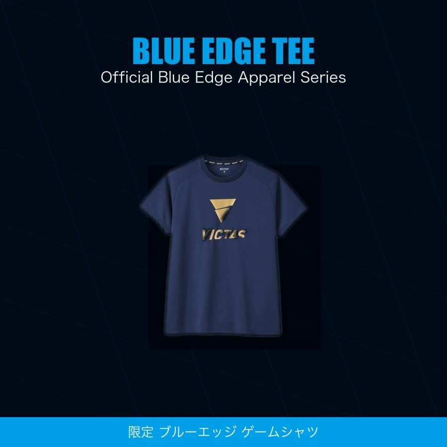 VICTAS(ヴィクタス) ブルーエッジTシャツ (BLUE EDGE Tee) 数量限定 