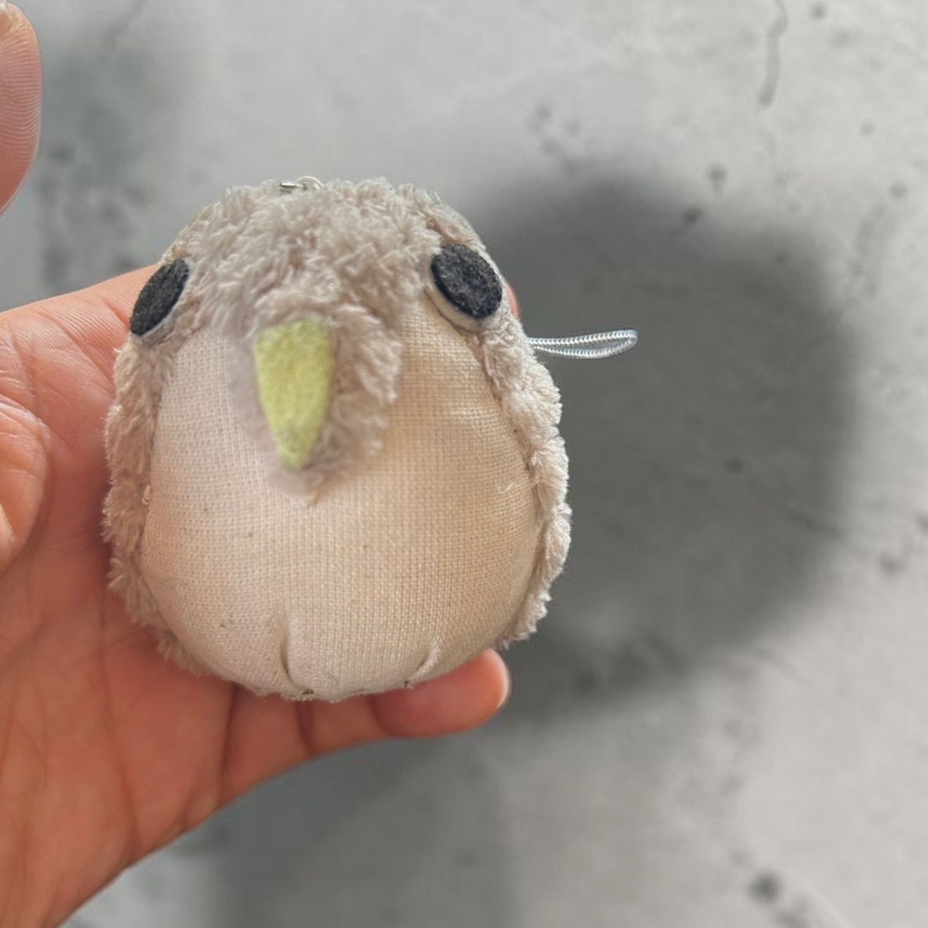 ハンドメイド ふくろう マスコット キーホルダー癒し - メルカリ