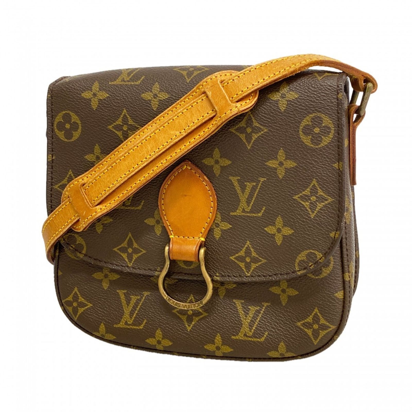 ルイ・ヴィトン(Louis Vuitton) ルイ・ヴィトン ショルダーバッグ モノグラム サンクルーPM M51244 ブラウンレディース