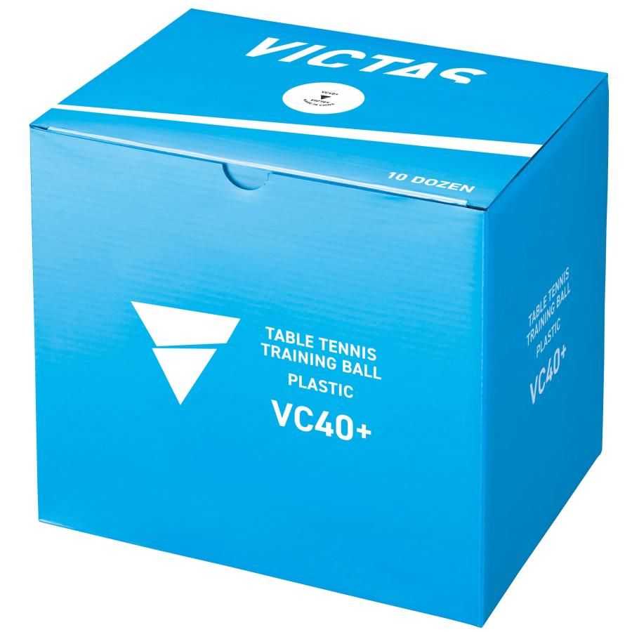 ヴィクタス(VICTAS) 卓球 練習球 VC40+ トレーニングボール 10ダース入 RSL 3箱(1箱あたり4380円)
