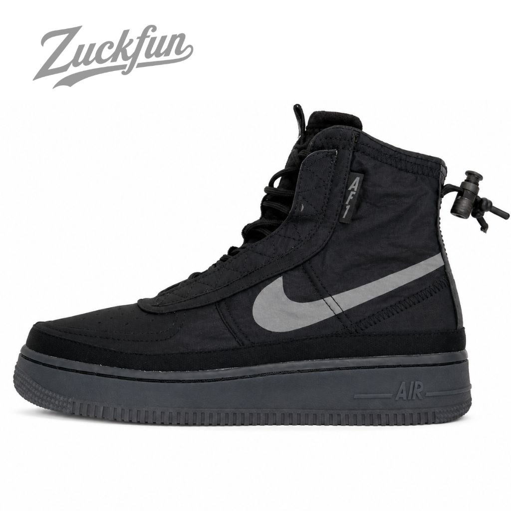 ★(オンステ)NIKE AIR FORCE 1 SHELL エア フォース 1 シェル ブラック 黒 レディース ナイキ スニーカー 22.5 cm U01563スニーカー