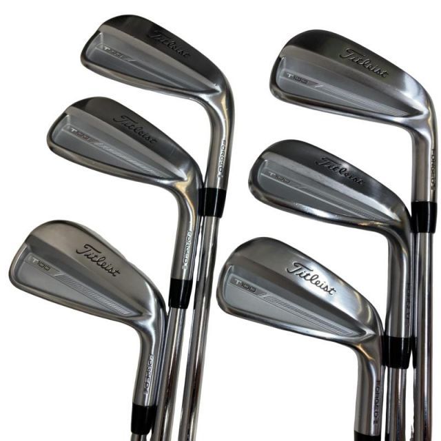 【中古】 タイトリスト Titleist T100(2023) 6S アイアンセット IR Dynamic Gold (フレックスS) メンズ 男性用 右利き 右用 Cランク ゴルフクラブ