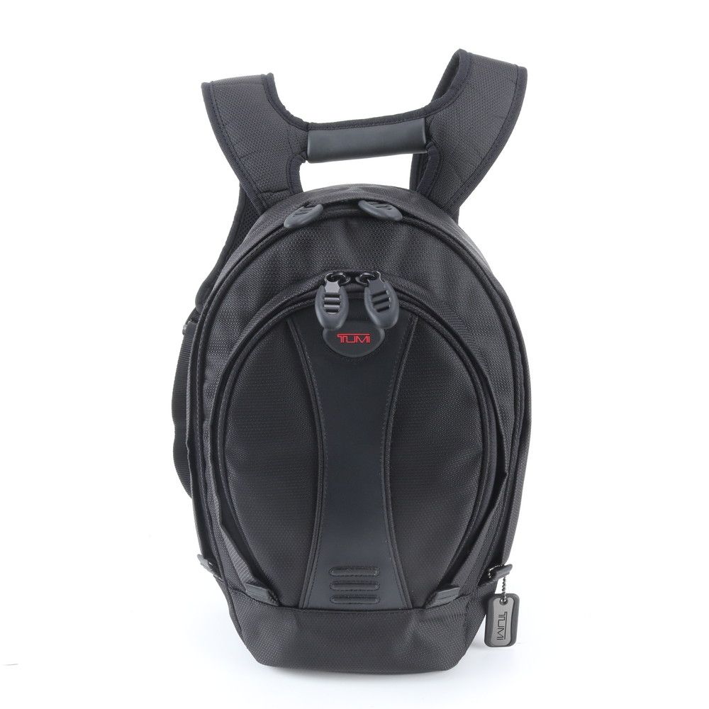 極美品 TUMI トゥミ トレーサータグ付 レザー リュックサック リュック バックパック ショルダー バッグ A4 メンズ WPR EF16-7【中古】