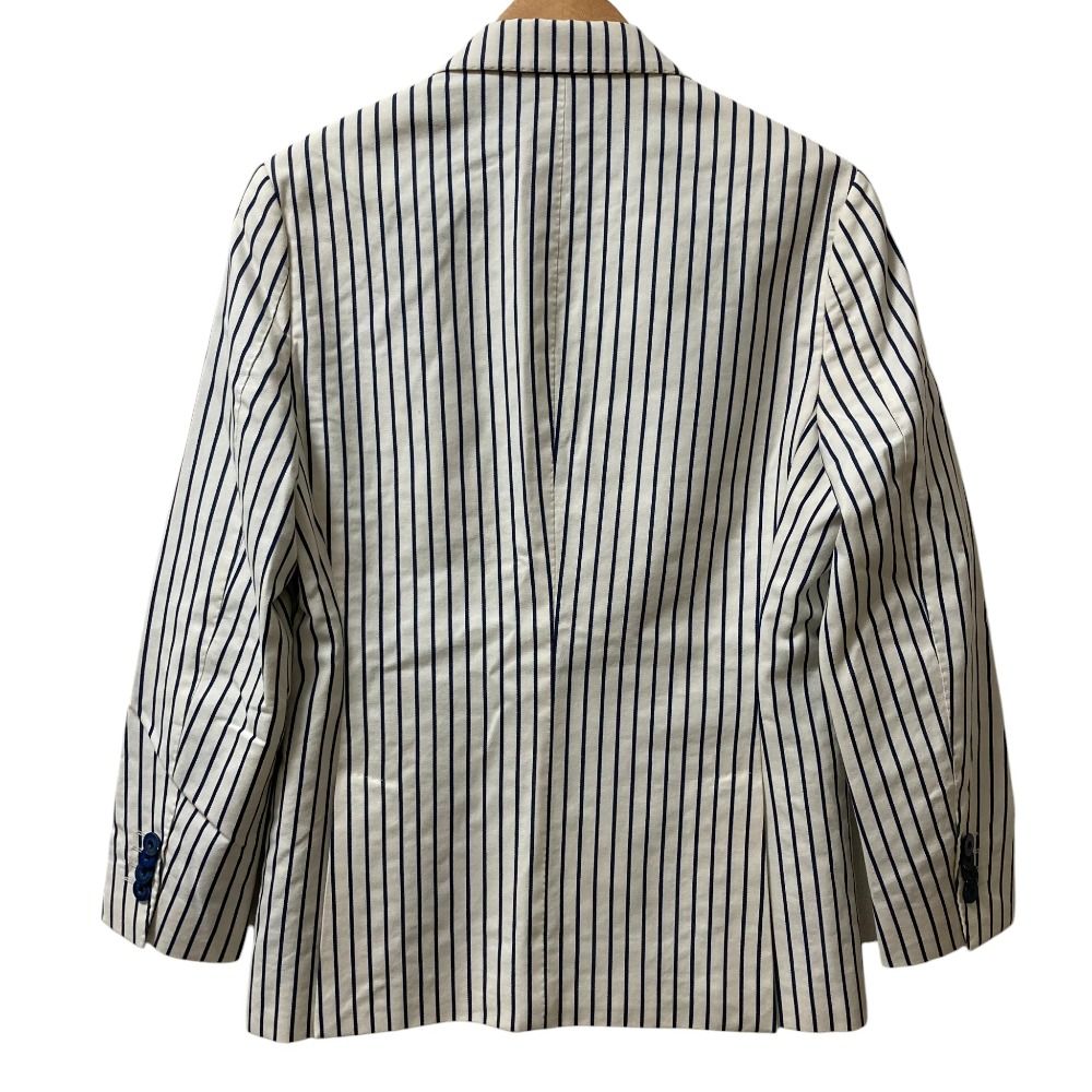 美品 ETRO エトロ 裏地タイガー×ボタニカル柄 ピークドラペル