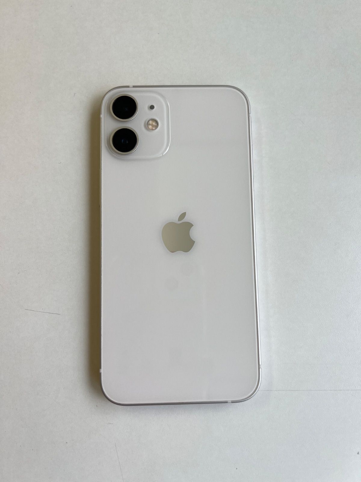 美品 iPhone 12 mini 128GB ホワイト バッテリー100% MGDM3J/A - 5609