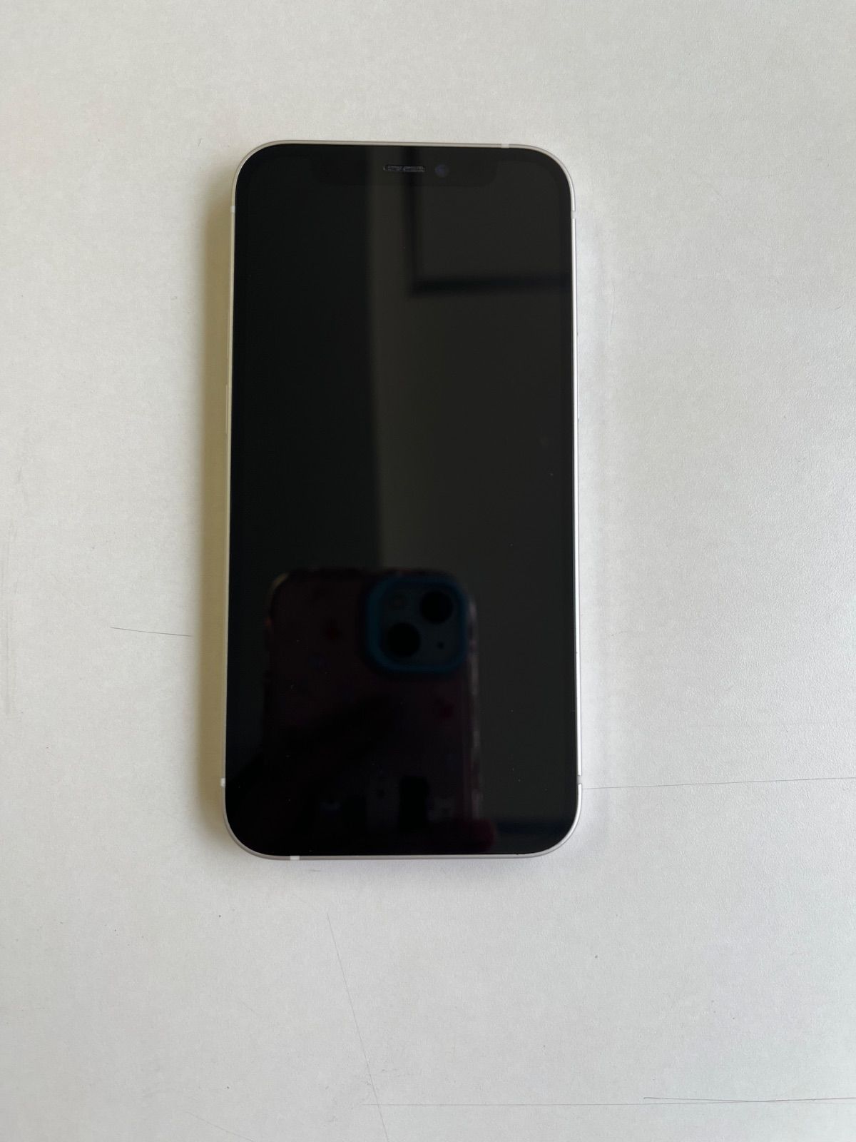 美品 iPhone 12 mini 128GB ホワイト バッテリー100% MGDM3J/A - 5609