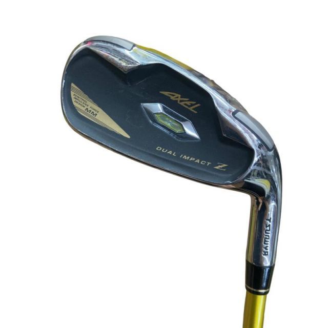 中古】 つるや AXEL DUAL IMPACT Z MM 9S アイアンセット IR AXEL DUAL