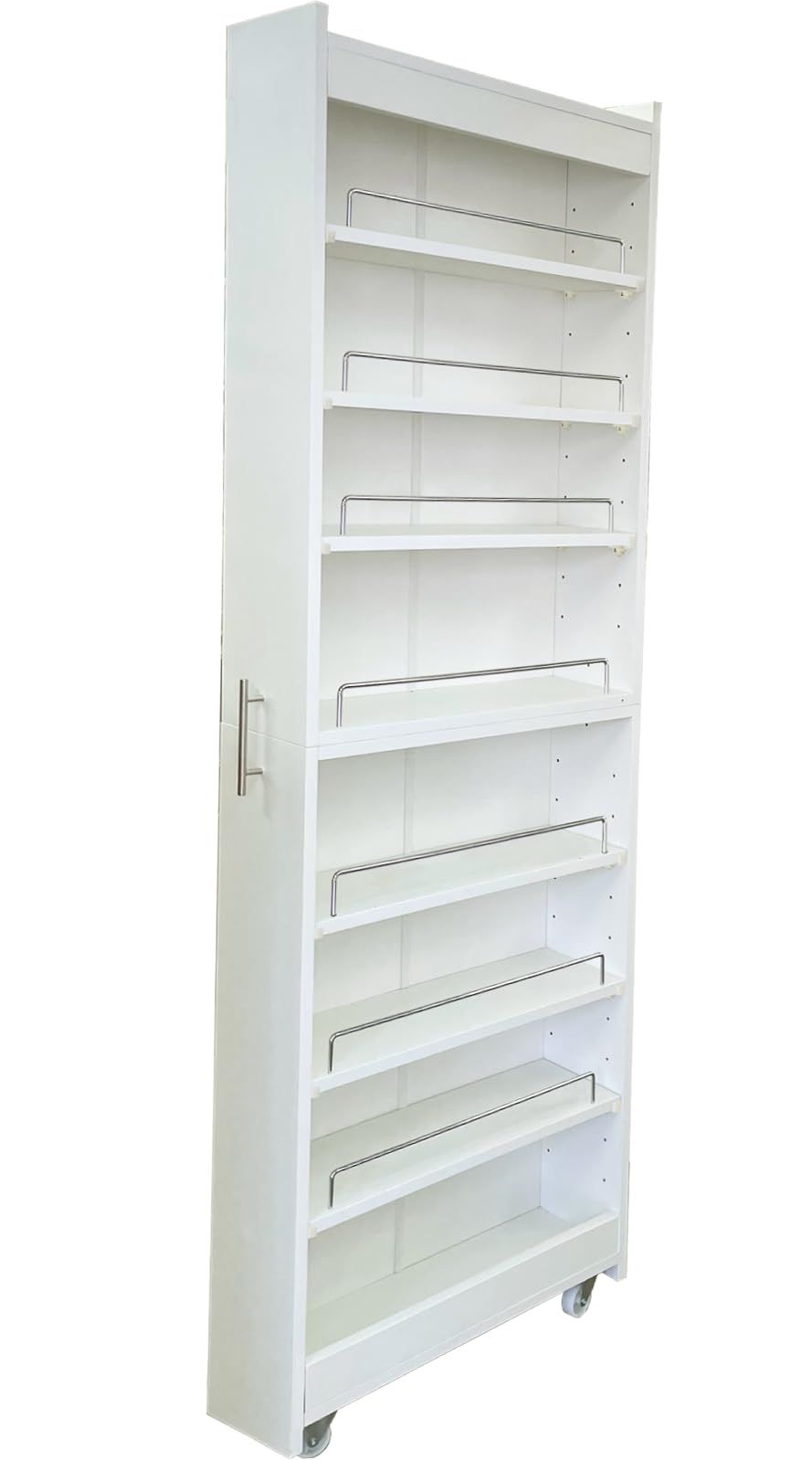 Pure&Haus キッチンすき間収納ラック 幅20cm キッチンワゴン キッチンストッカー 隙間収納 リバーシブル 冷蔵庫横 すきま 調味料ラックma