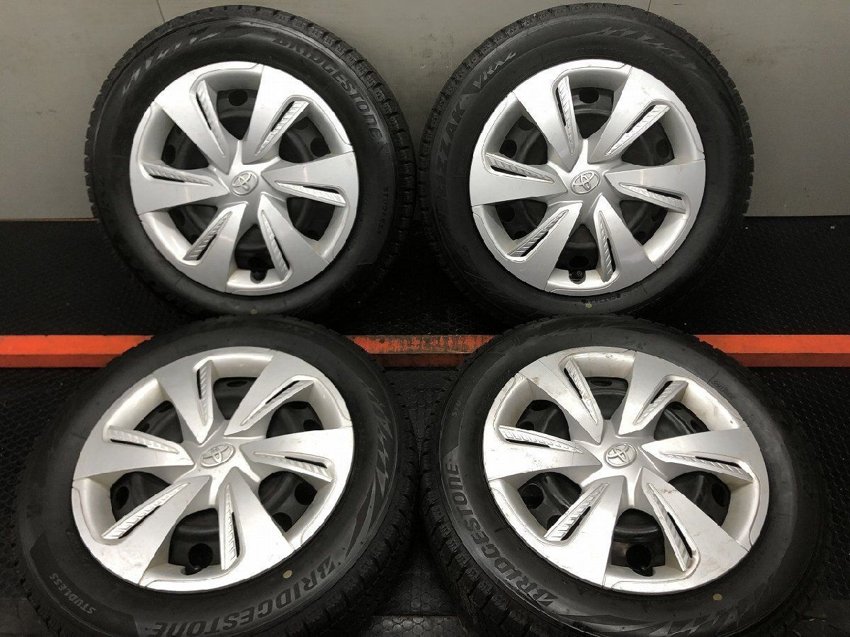 BS BLIZZAK VRX2 185/60R15】スタッドレス【トヨタ 170系シエンタ 純正
