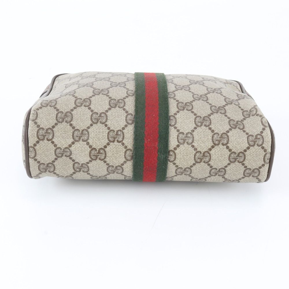 GUCCI グッチ クラッチバッグ ポーチ GGスプリーム シェリーライン グッチ GGスプリーム シェリー ライン 89 01 012 レザー セカンド
