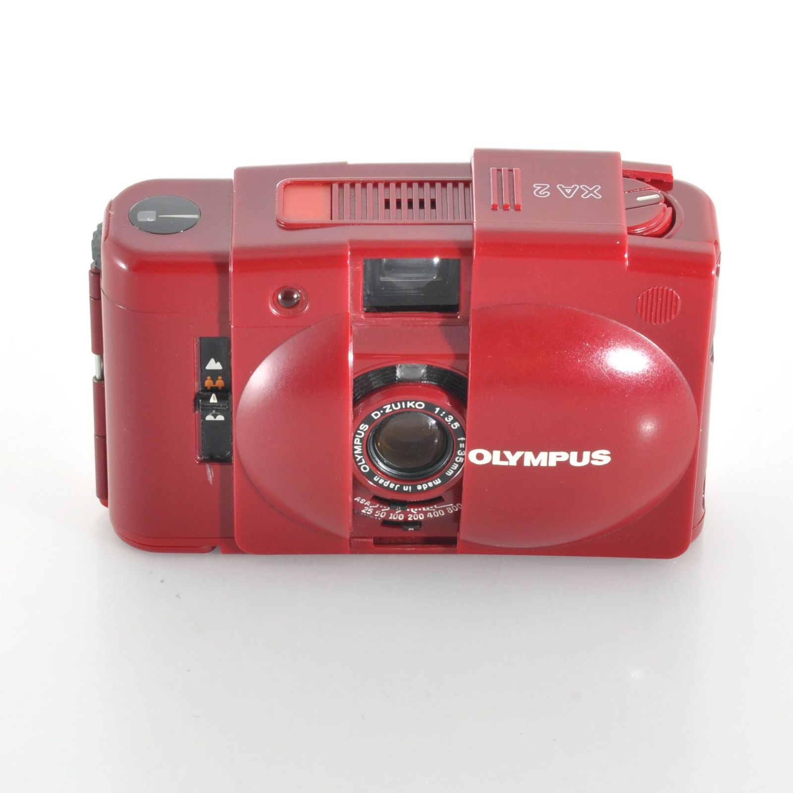【オリンパス】OLYMPUS XA2 レッド コンパクトフィルムカメラ 人気の赤 #S296